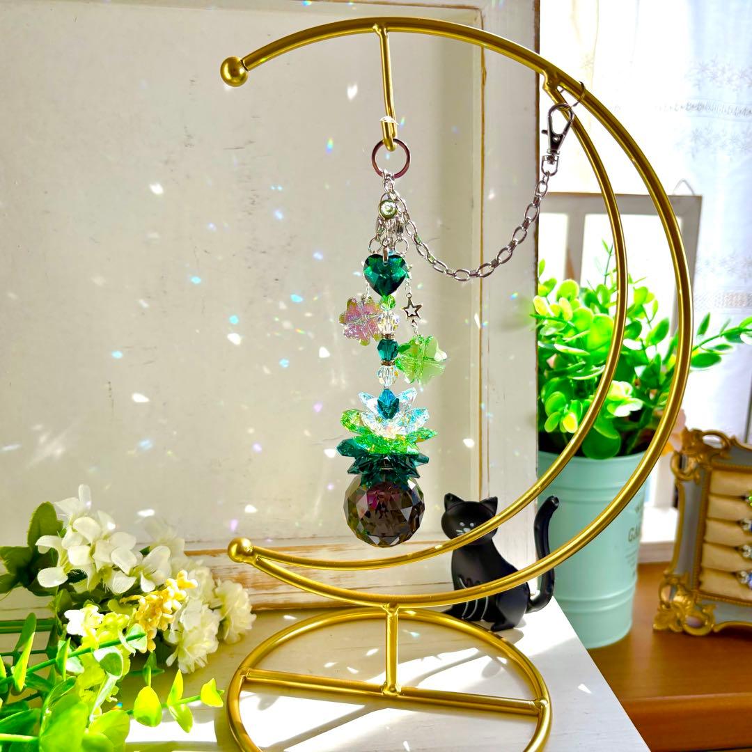 完売　専用ページ　SWAROVSKIサンキャッチャー ✩.*˚ ④シルバーナイト