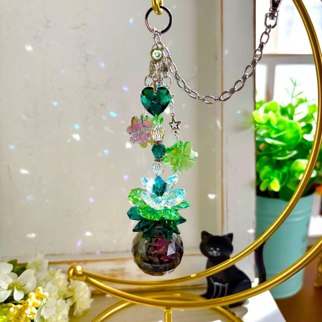 完売　専用ページ　SWAROVSKIサンキャッチャー ✩.*˚ ④シルバーナイト