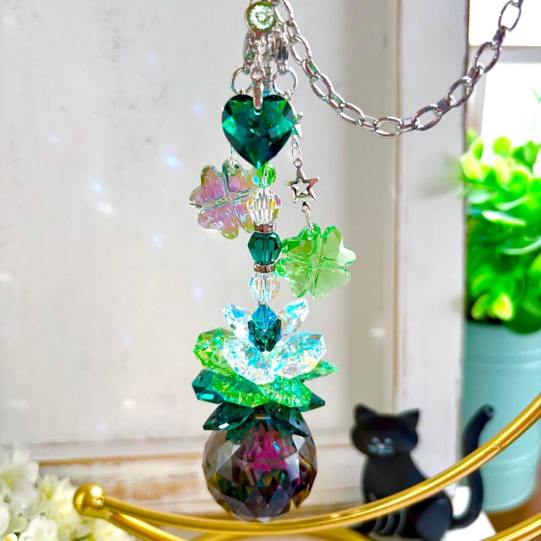 完売　専用ページ　SWAROVSKIサンキャッチャー ✩.*˚ ④シルバーナイト