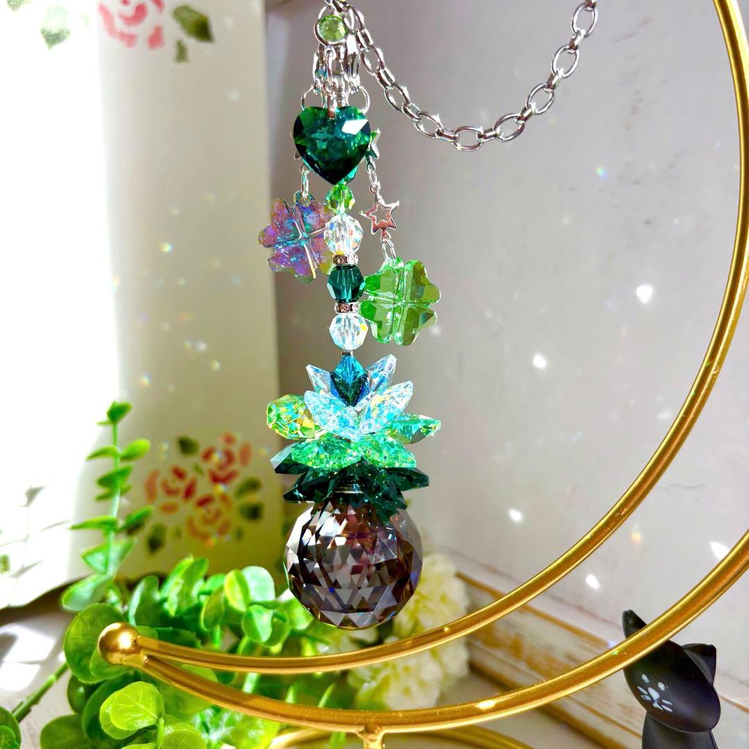 完売　専用ページ　SWAROVSKIサンキャッチャー ✩.*˚ ④シルバーナイト