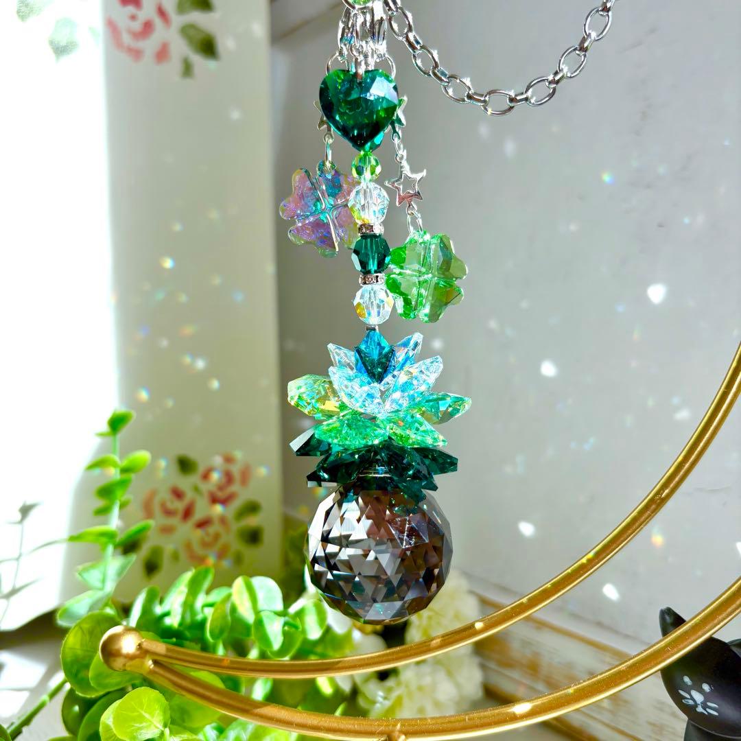 完売　専用ページ　SWAROVSKIサンキャッチャー ✩.*˚ ④シルバーナイト