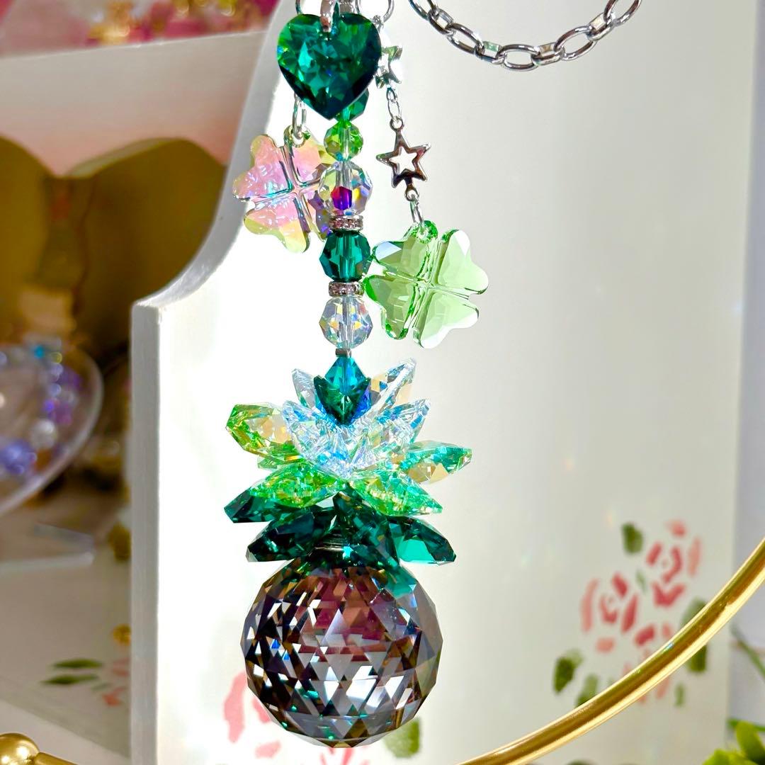 完売　専用ページ　SWAROVSKIサンキャッチャー ✩.*˚ ④シルバーナイト