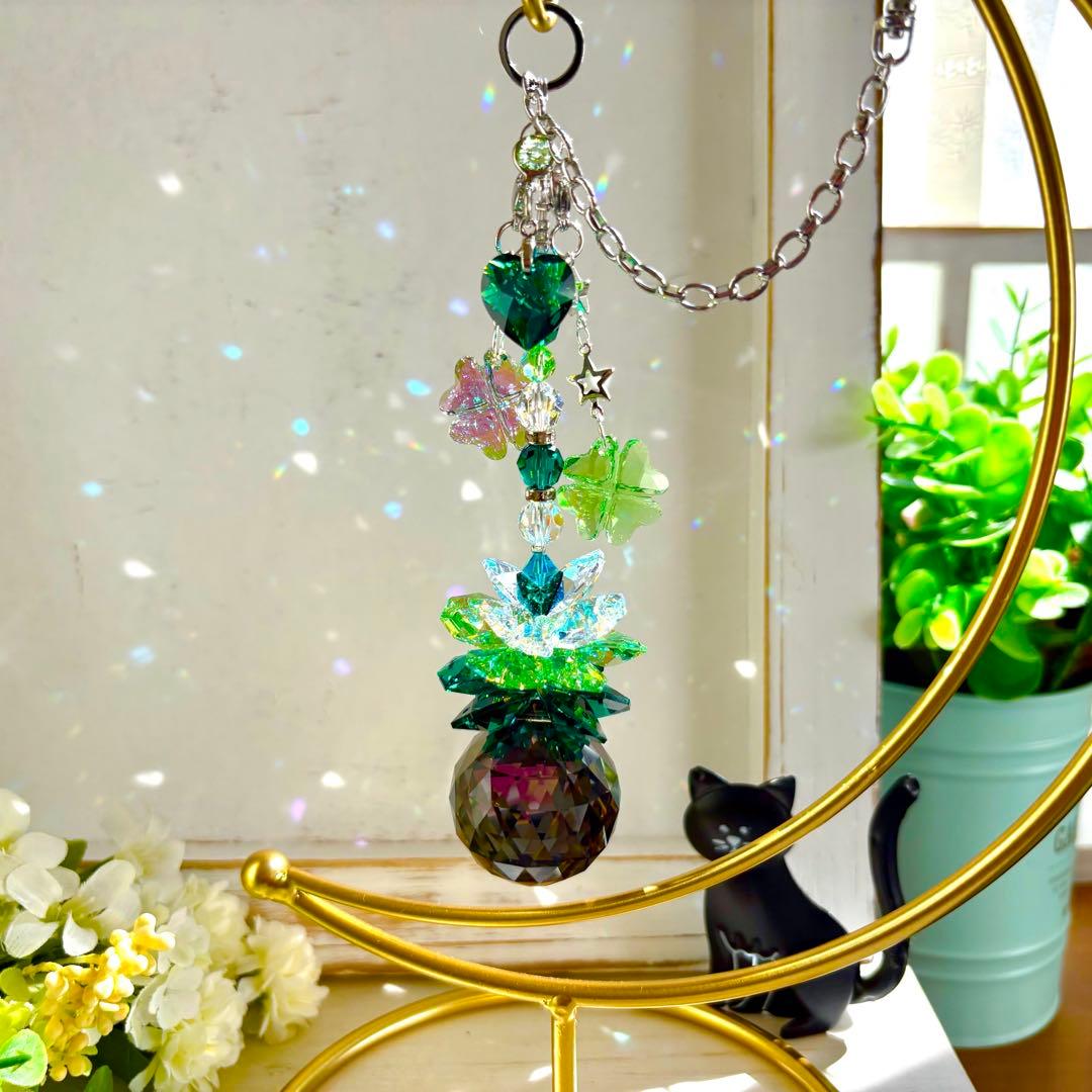 完売　専用ページ　SWAROVSKIサンキャッチャー ✩.*˚ ④シルバーナイト