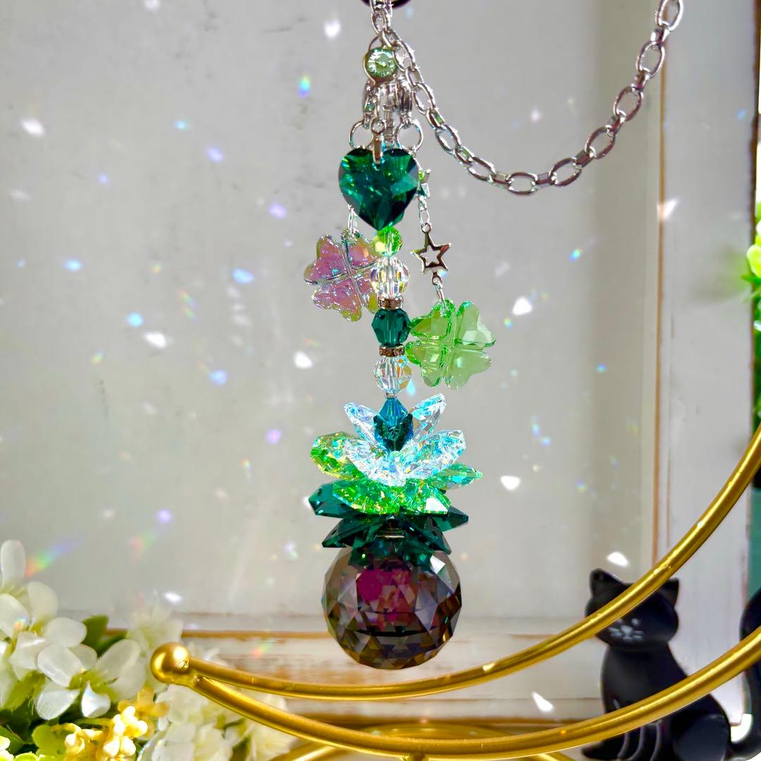 完売　専用ページ　SWAROVSKIサンキャッチャー ✩.*˚ ④シルバーナイト