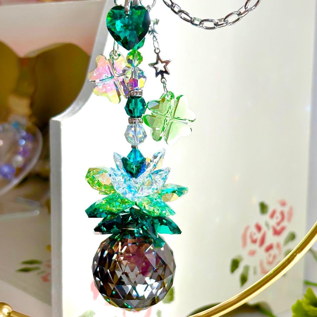 完売　専用ページ　SWAROVSKIサンキャッチャー ✩.*˚ ④シルバーナイト