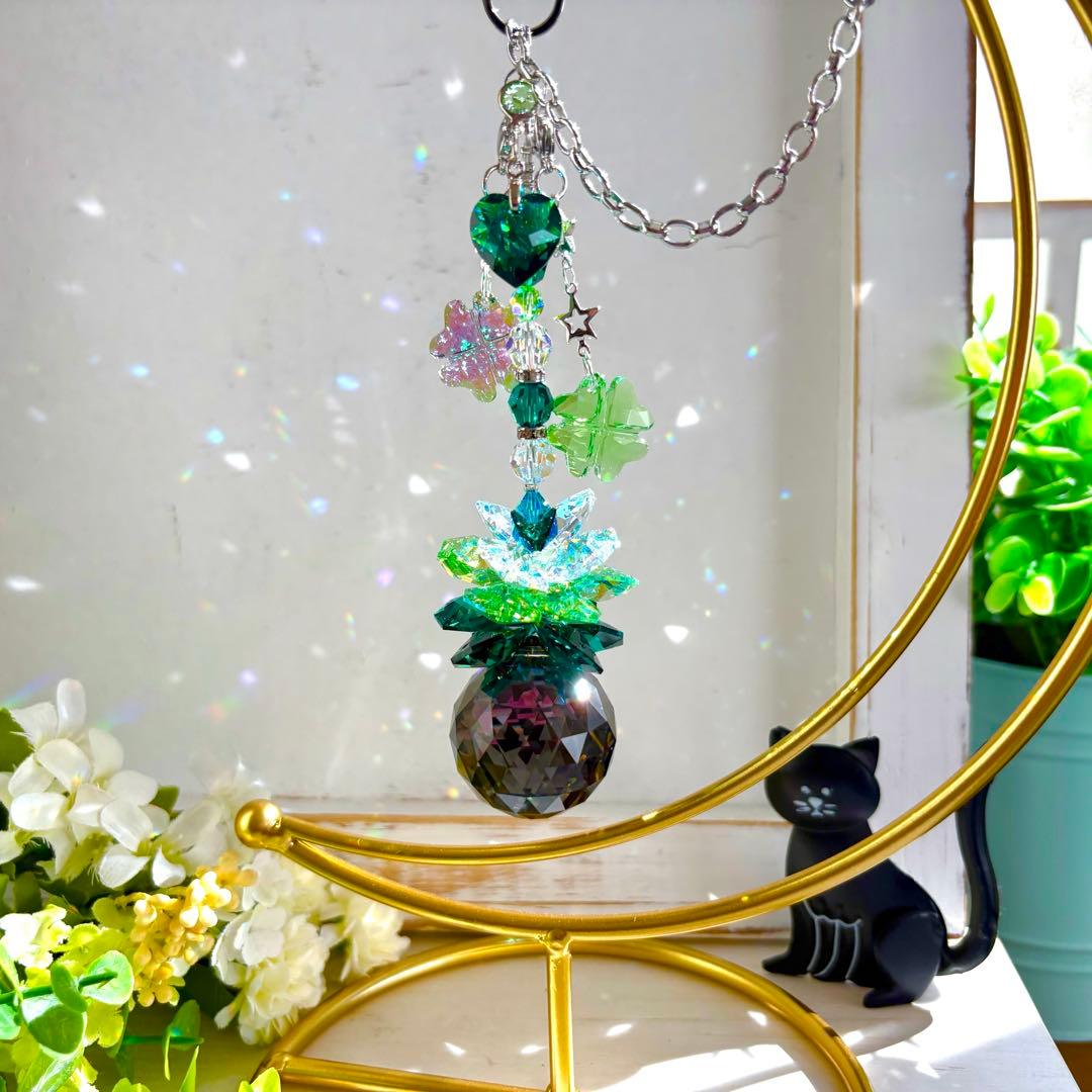 完売　専用ページ　SWAROVSKIサンキャッチャー ✩.*˚ ④シルバーナイト