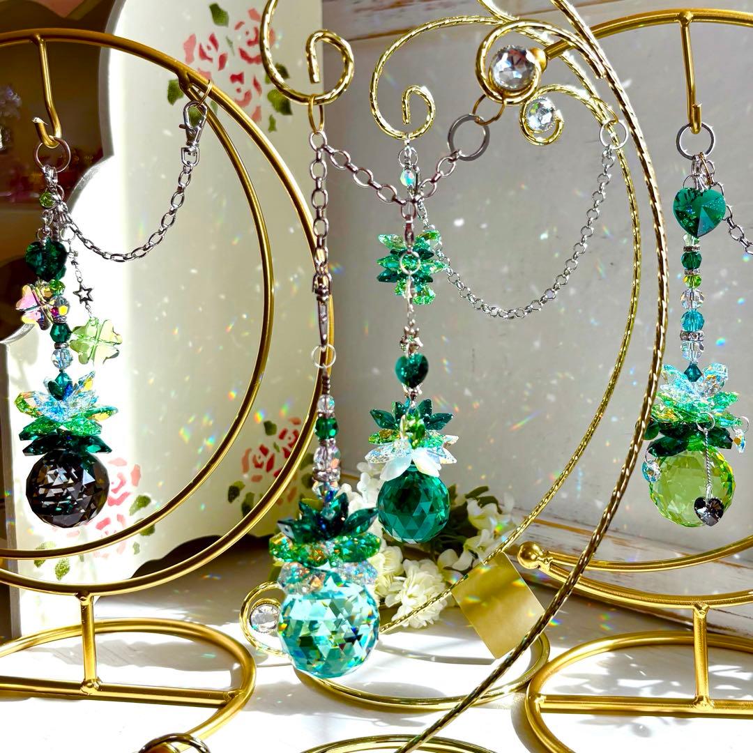 完売　専用ページ　SWAROVSKIサンキャッチャー ✩.*˚ ④シルバーナイト