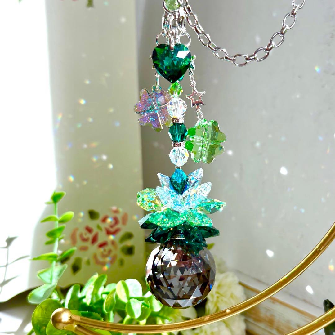 完売　専用ページ　SWAROVSKIサンキャッチャー ✩.*˚ ④シルバーナイト