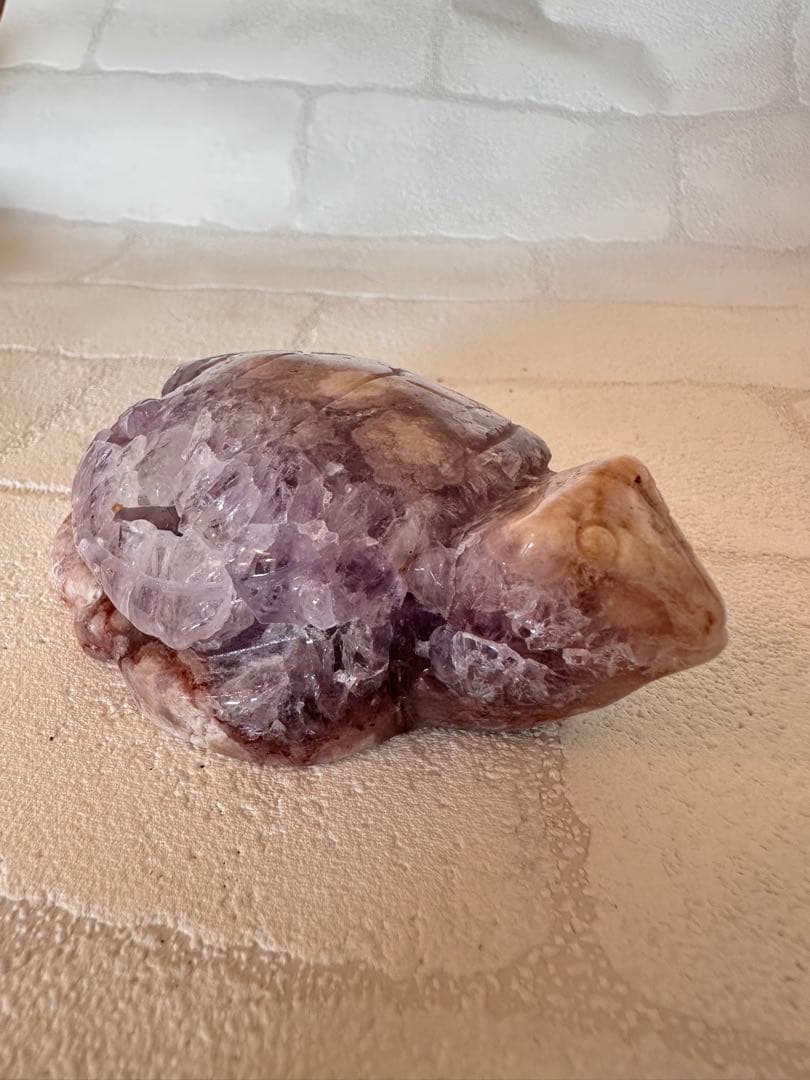 特価　アメジスト　ピンクアメジスト　フラワーアゲート タートル　虹　天然石