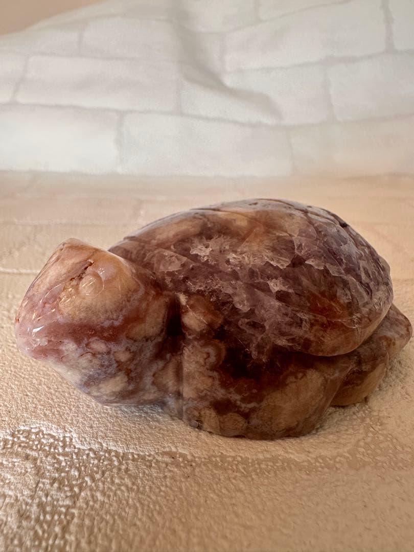 特価　アメジスト　ピンクアメジスト　フラワーアゲート タートル　虹　天然石