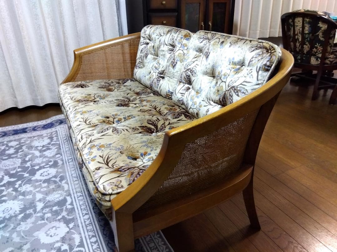 マルニ木工 Maruni ソファ 地中海シリーズ 二人掛け 美品 横幅133cm