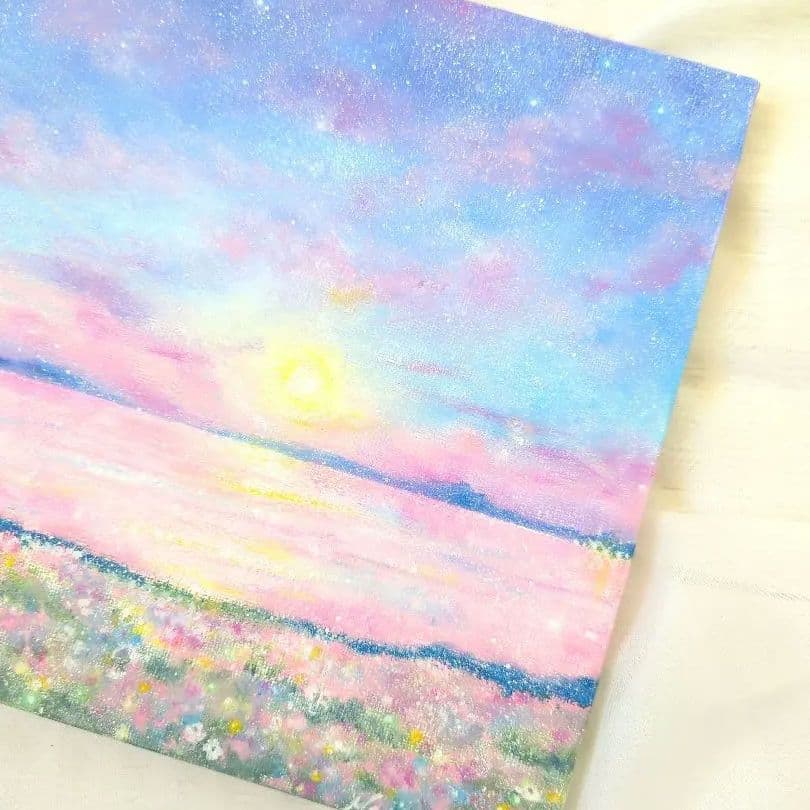 オイルパステル画 原画 - メルカリ