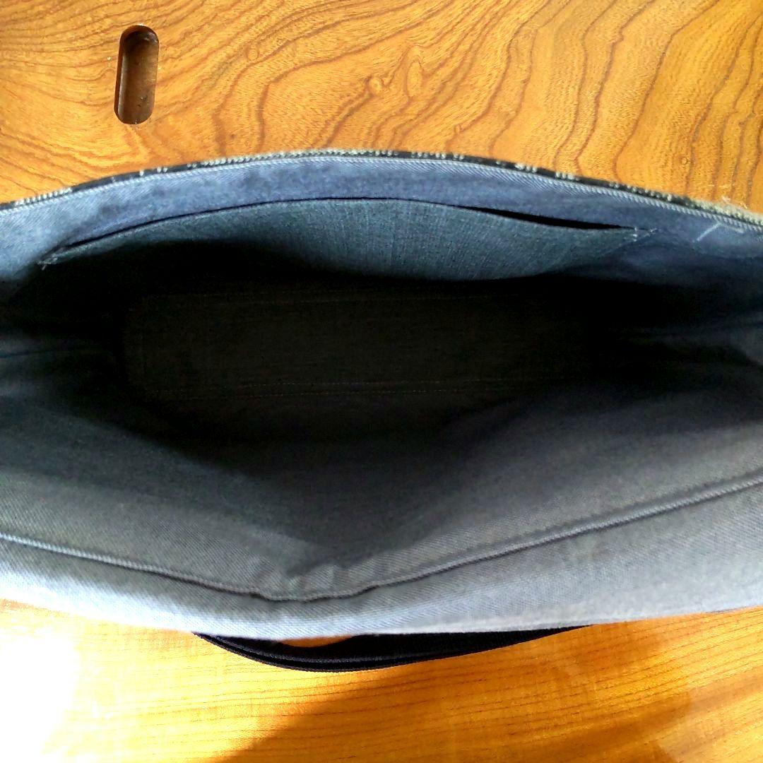 反物で作った、大島紬ショルダーバッグ