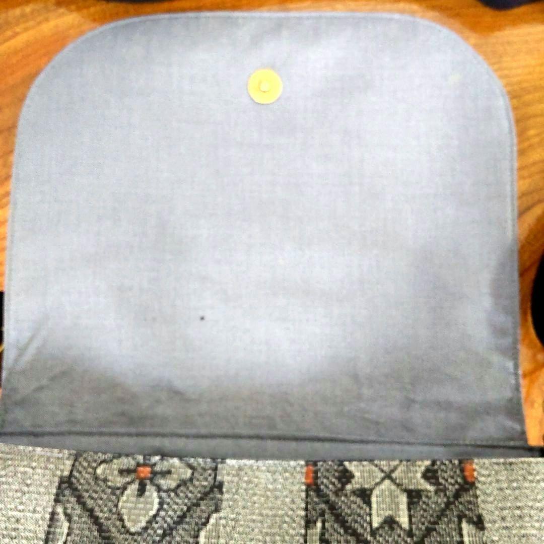 反物で作った、大島紬ショルダーバッグ