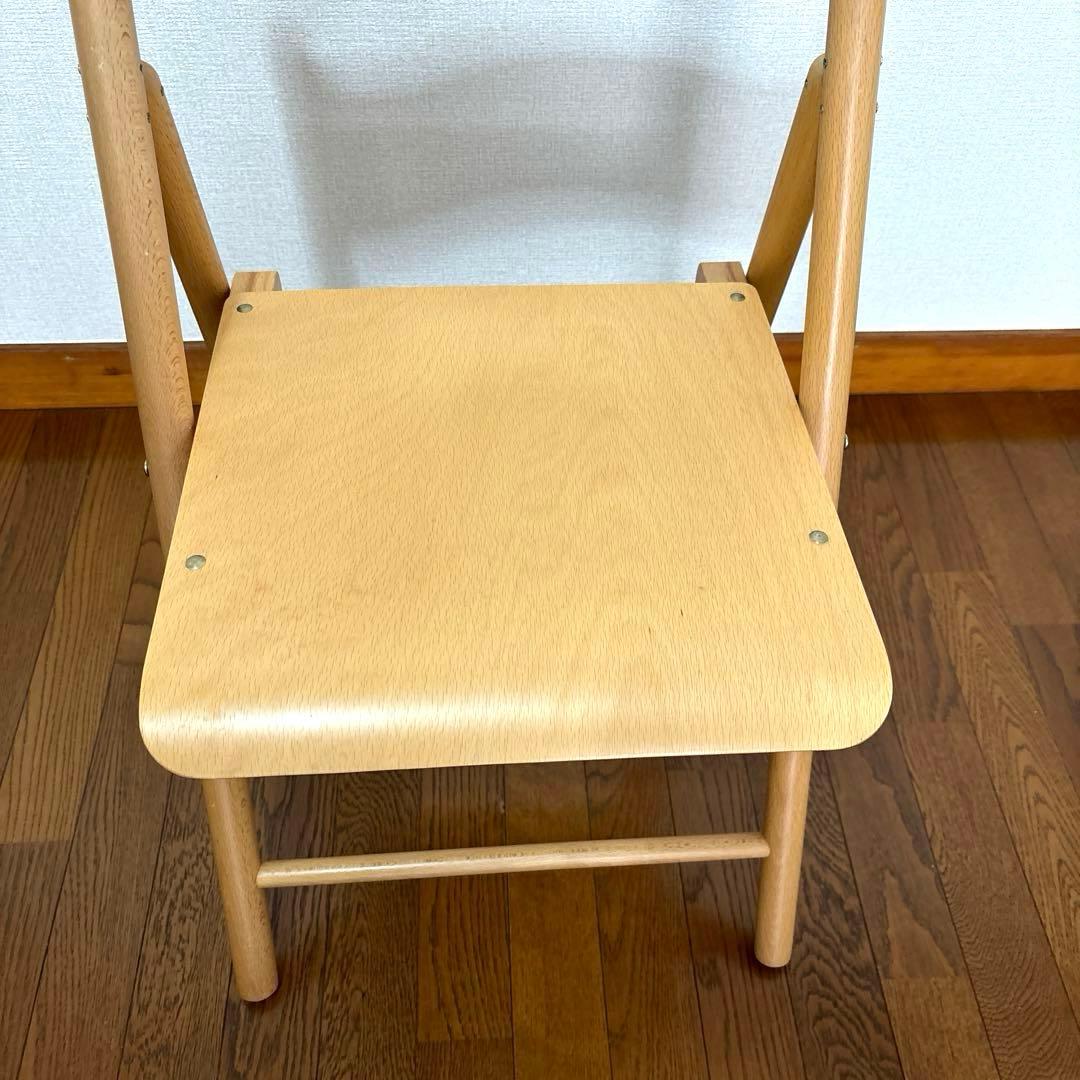 良品】無印良品 折りたたみ椅子 ブナ材 - メルカリ