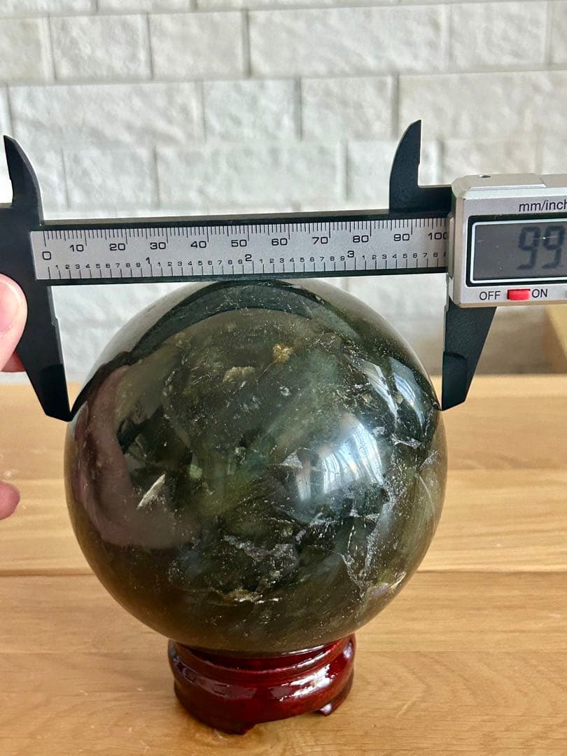 ラブラドライト 大玉 99.4mm スフィア 天然石 原石