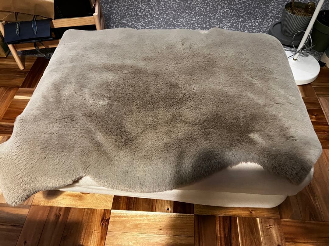 無印良品　布製オットマン