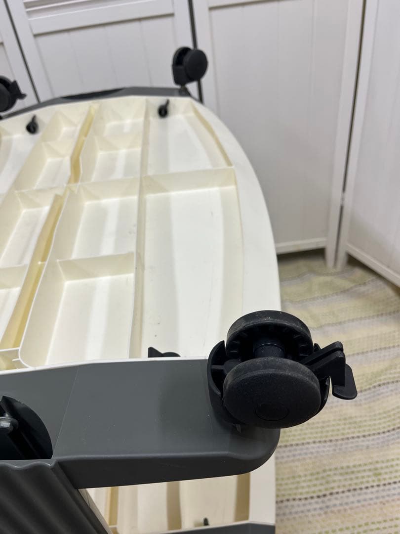 送料込！イタリア　Plastium ART Logico パソコンデスク 棚PC