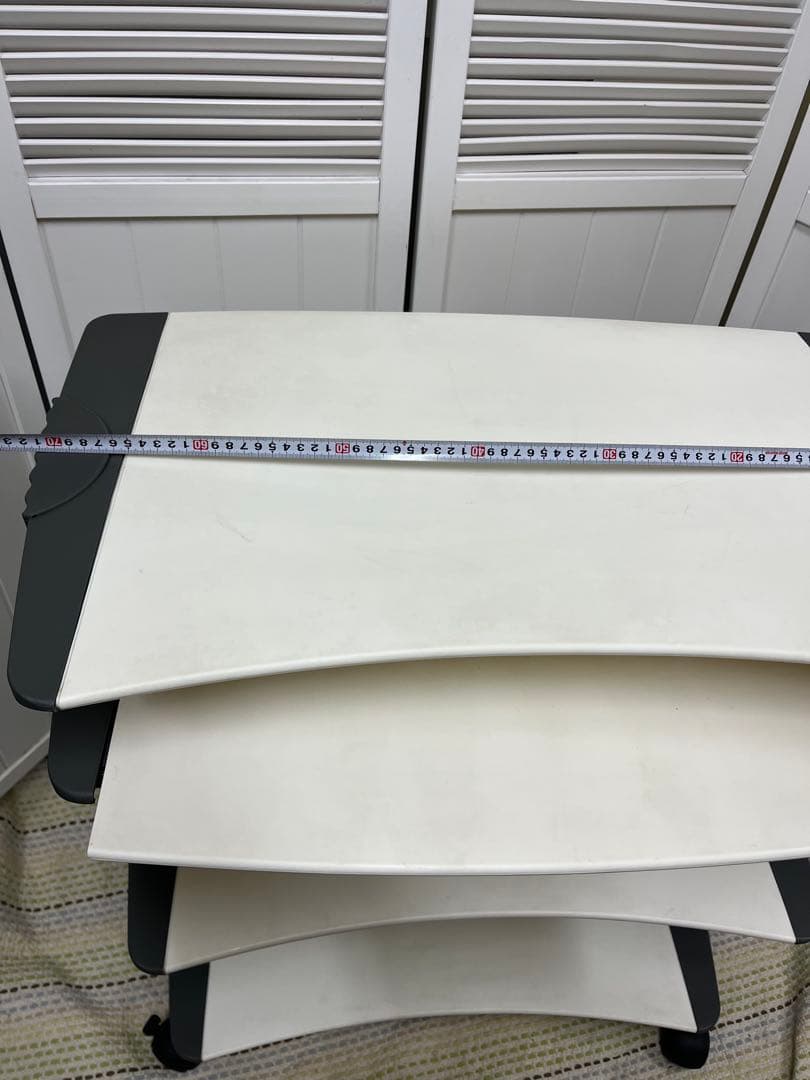 送料込！イタリア　Plastium ART Logico パソコンデスク 棚PC