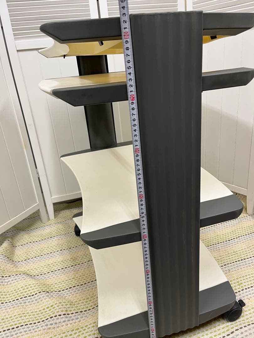 送料込！イタリア　Plastium ART Logico パソコンデスク 棚PC