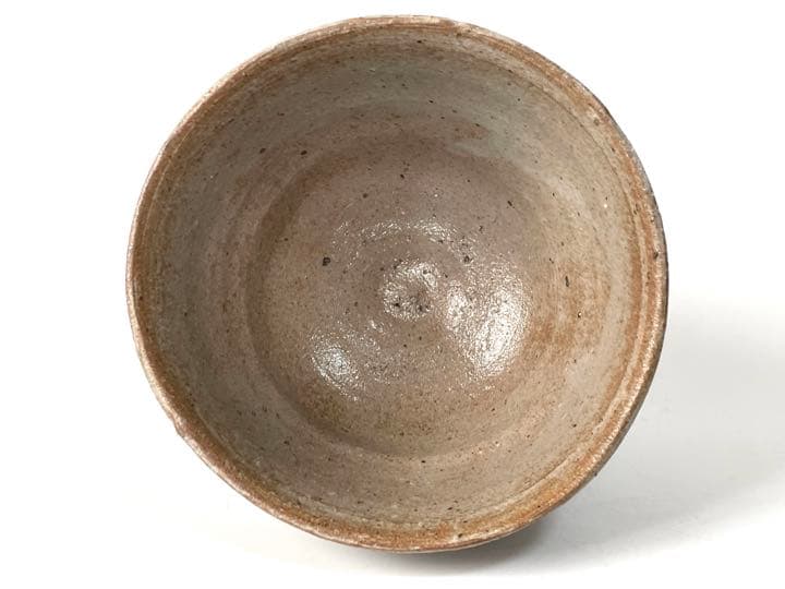 陶芸家 作家物 西岡小十 絵唐津 茶碗 抹茶碗 共箱 木賊文