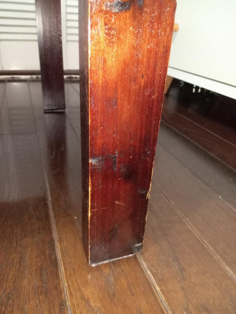 B-COMPANY ガラスローテーブル アジアン 座卓 ウッド 机 バンブー