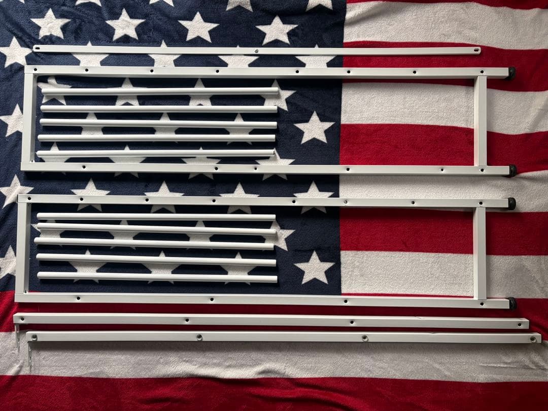 【Sierra 1200 GL】LOWYAガラス天板ラック付きデスク ホワイト