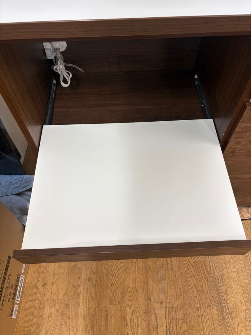 M055 レンジボード 食器棚 カップボード　上下分割可能　 幅895mm