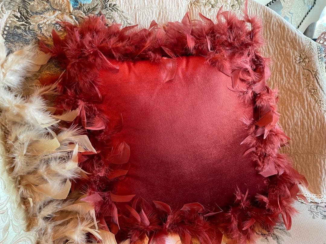 zara  フェザークッション　2個セット