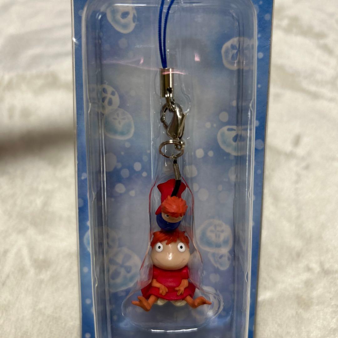 ストラップ 天然石付き 崖の上のポニョ スタジオジブリ - メルカリ