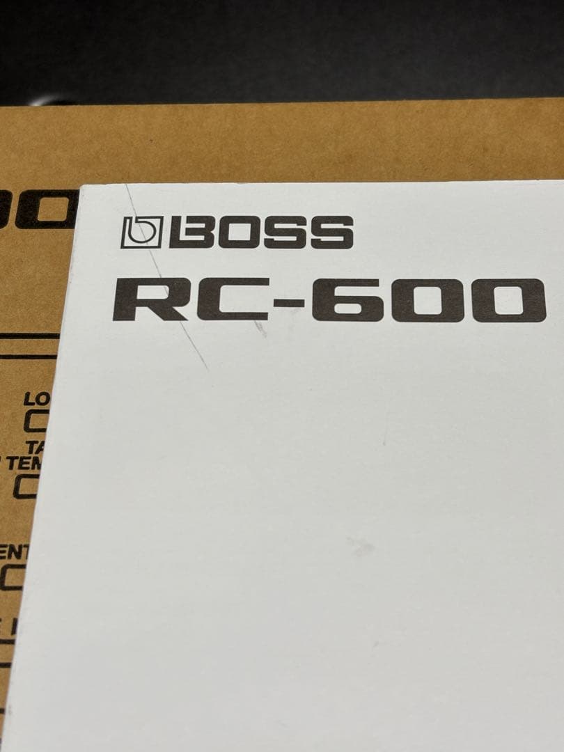 BOSS RC-600 ループステーション　ルーパー