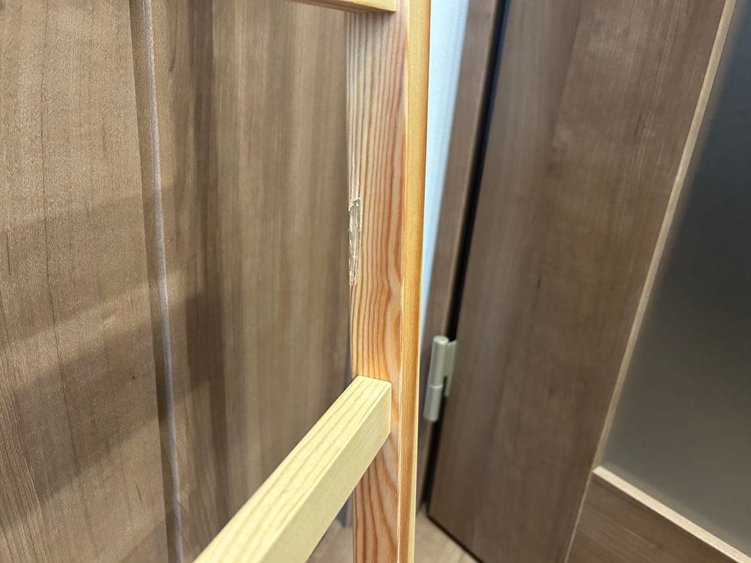 無印良品　パイン材ユニットシェルフ　幅86c奥行き39.5 高さ175.5