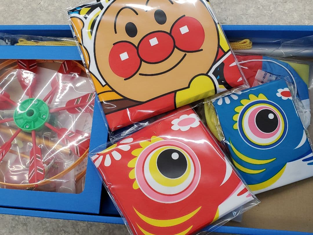 アンパンマン鯉のぼり 1.5mフルセット 新品 送料込み 欠品無し