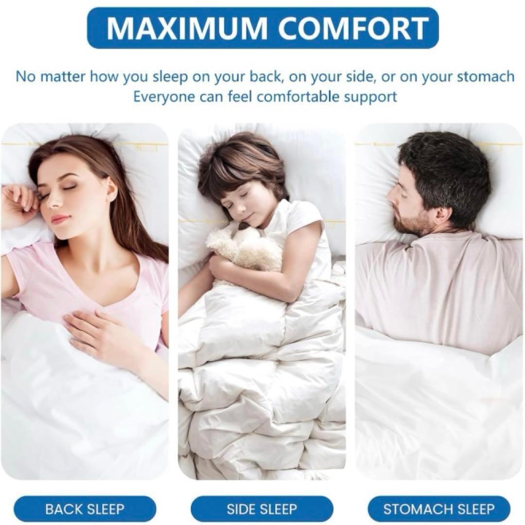 MINILUCK 低反発枕 冷却 枕 洗える カバー 通気性 メッシュ