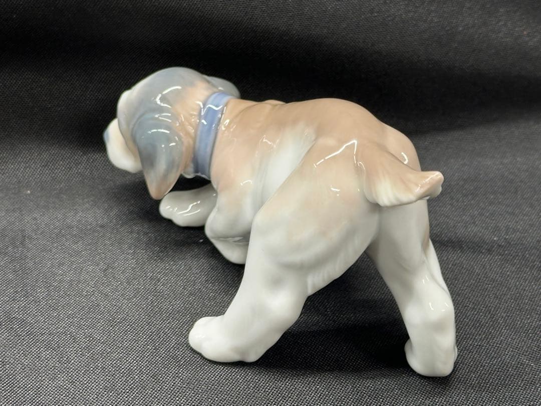 【美品】LLADRO リヤドロ　犬　子犬　仔犬　フィギュリン　置物　陶器