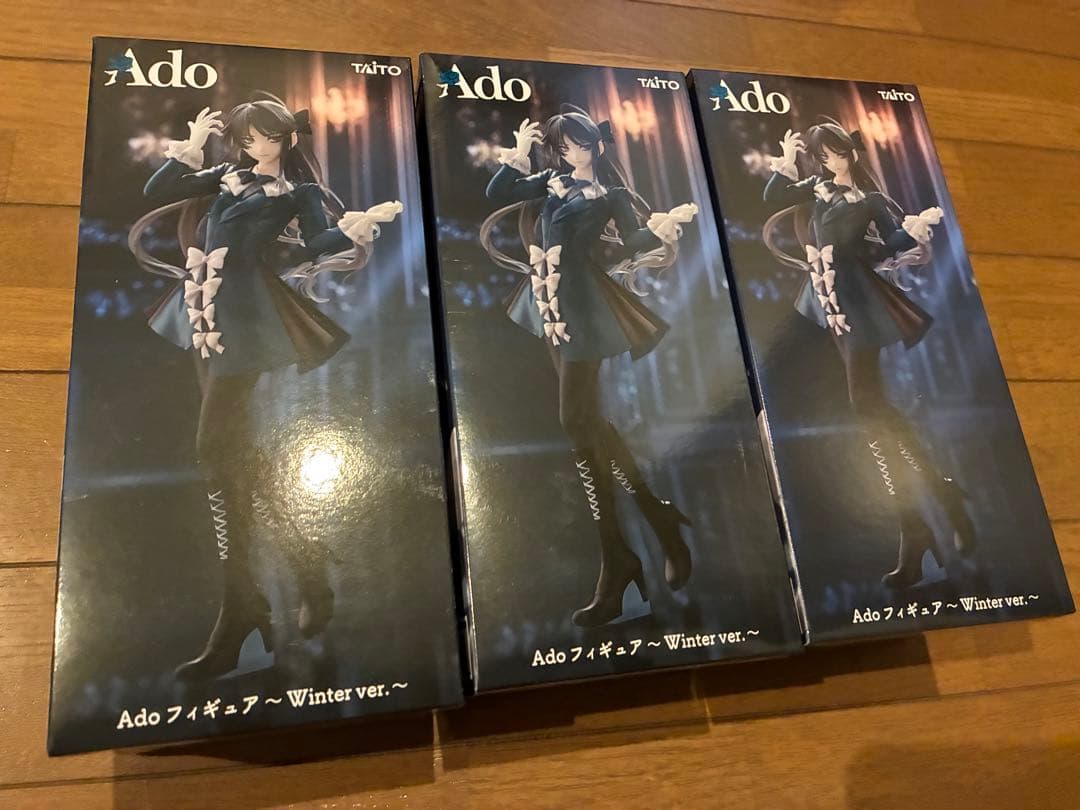 新品未開封】Ado フィギュア Winter ver. ラウンドワン限定 3体 - メルカリ