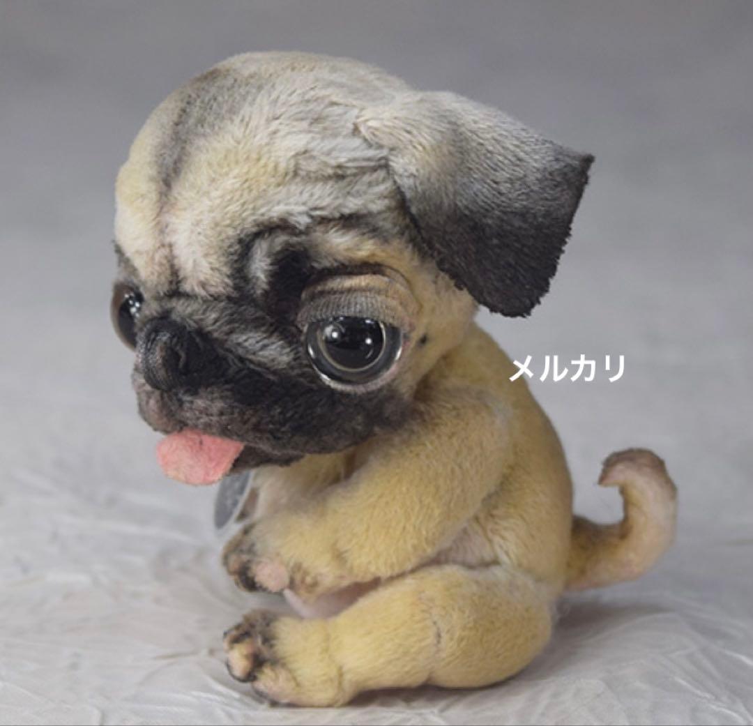 作家様　パグ ぬいぐるみ　テディベア　アーティストベア　アートドール　ブライス