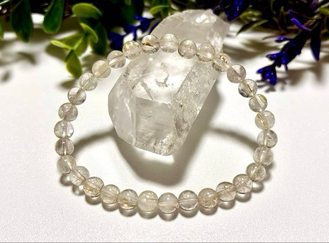 感謝特価　究極品質　超希少幻の銘石　幻の山梨乙女鉱山産ゴールドルチルクォーツ