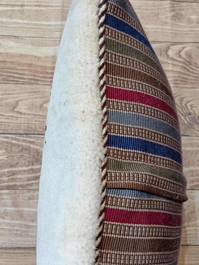 ギャッベ　クッション　ペルシャ絨毯　イラン　手織り(6)