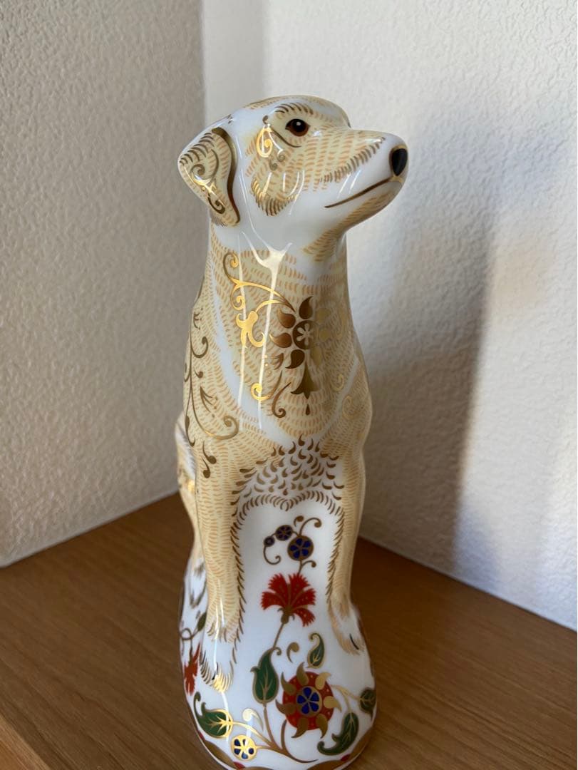 ロイヤルクラウンダービー  ペーパーウェイト ラブラドール