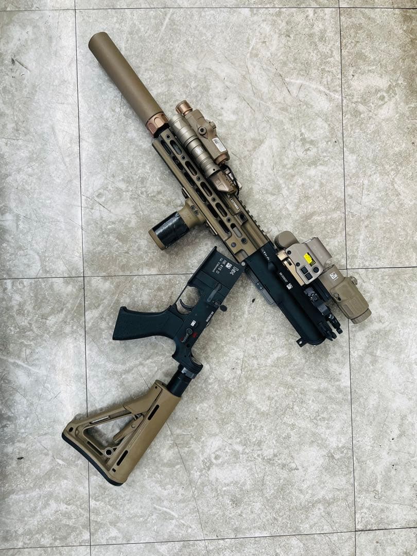 HK416D システマ PTW 電動ガン MAX2 トレポン GEISSELE - メルカリ