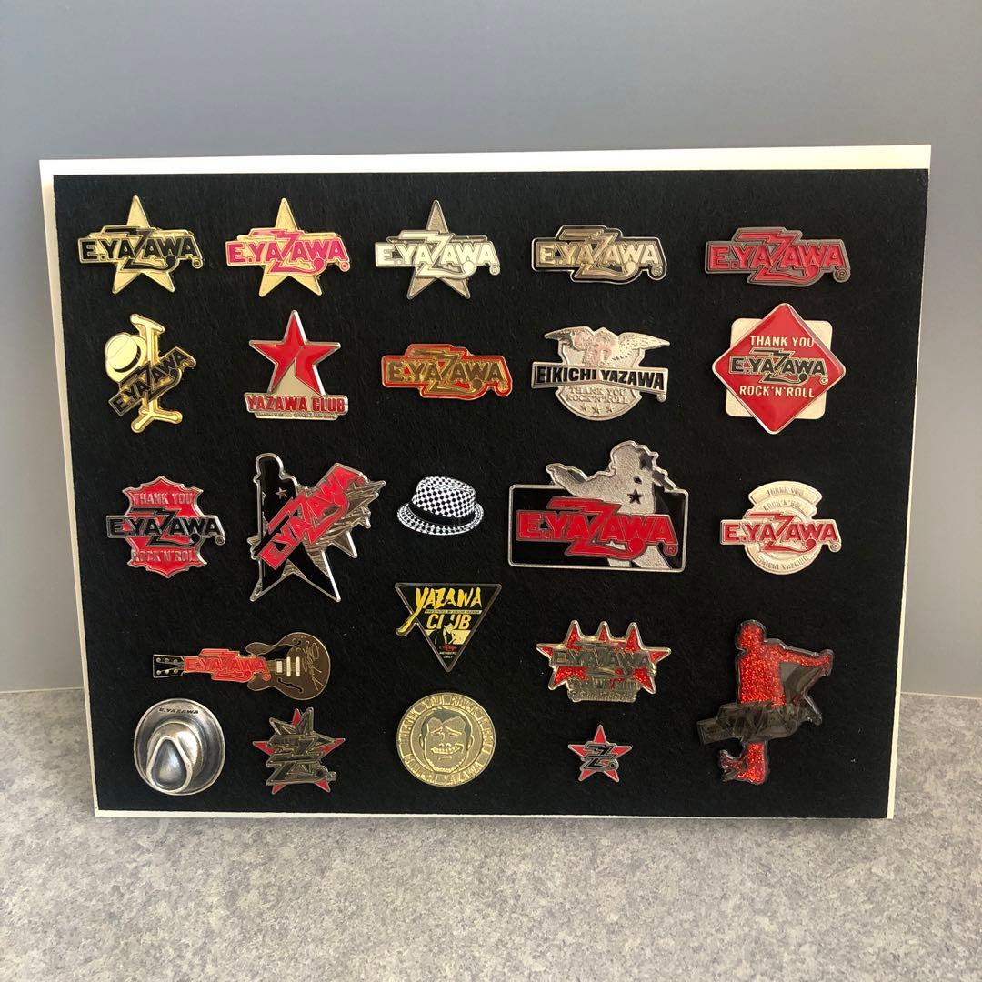 矢沢永吉ピンバッジスペシャルセット（激レア）4セット - メルカリ