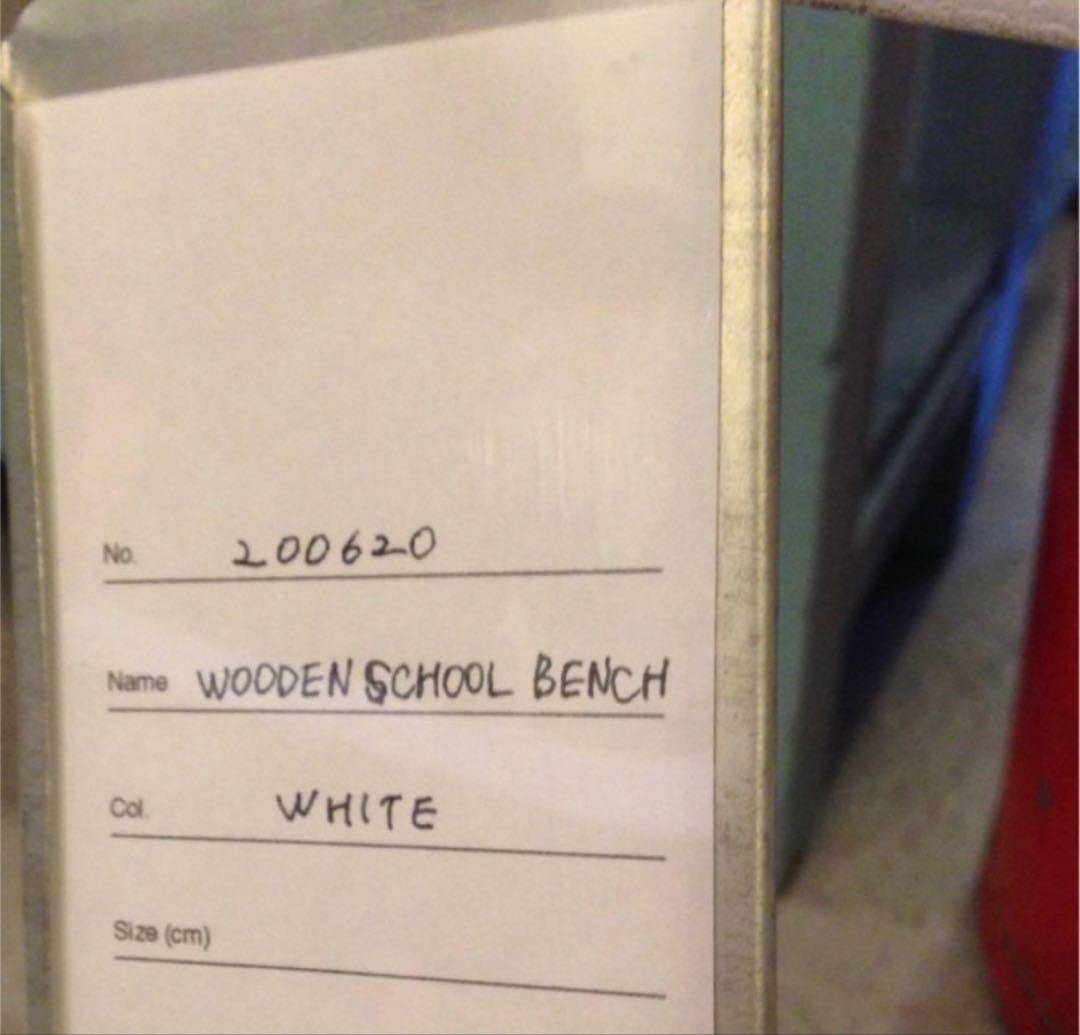 その他 FURNTURE CORP PUEBCO WOODEN SCHOOL BENCH