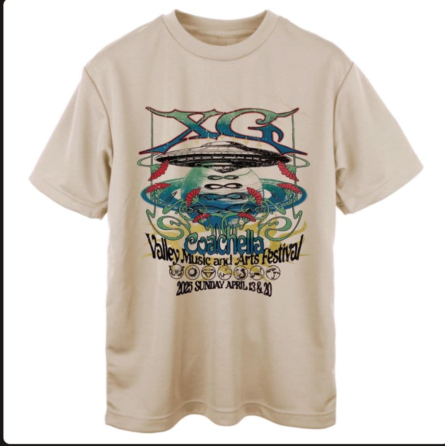 会場限定】【即完グッズ】XG Coachella TシャツXL - メルカリ