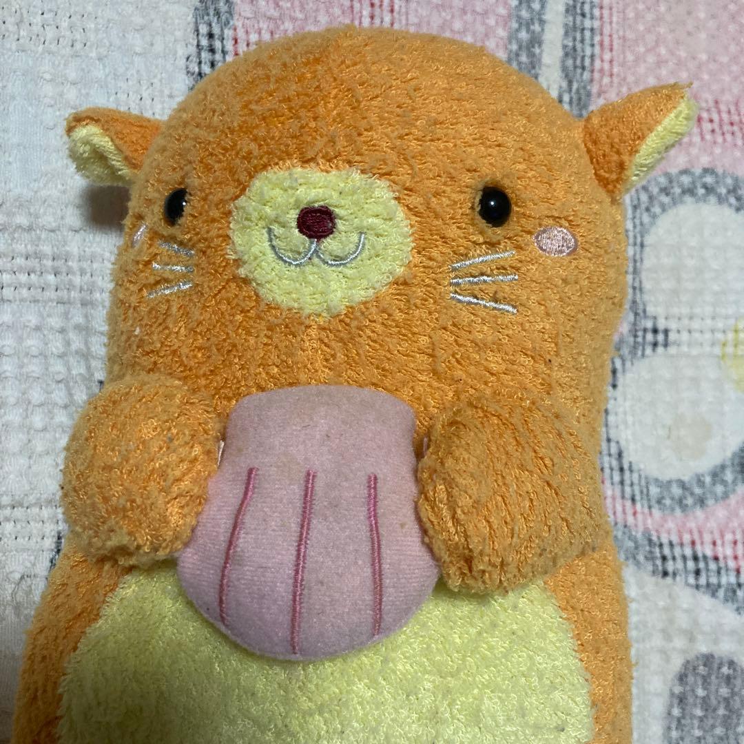 フリッカまつもと ウサギ＆ラッコ ぬいぐるみ 中古品 バラ売り不可