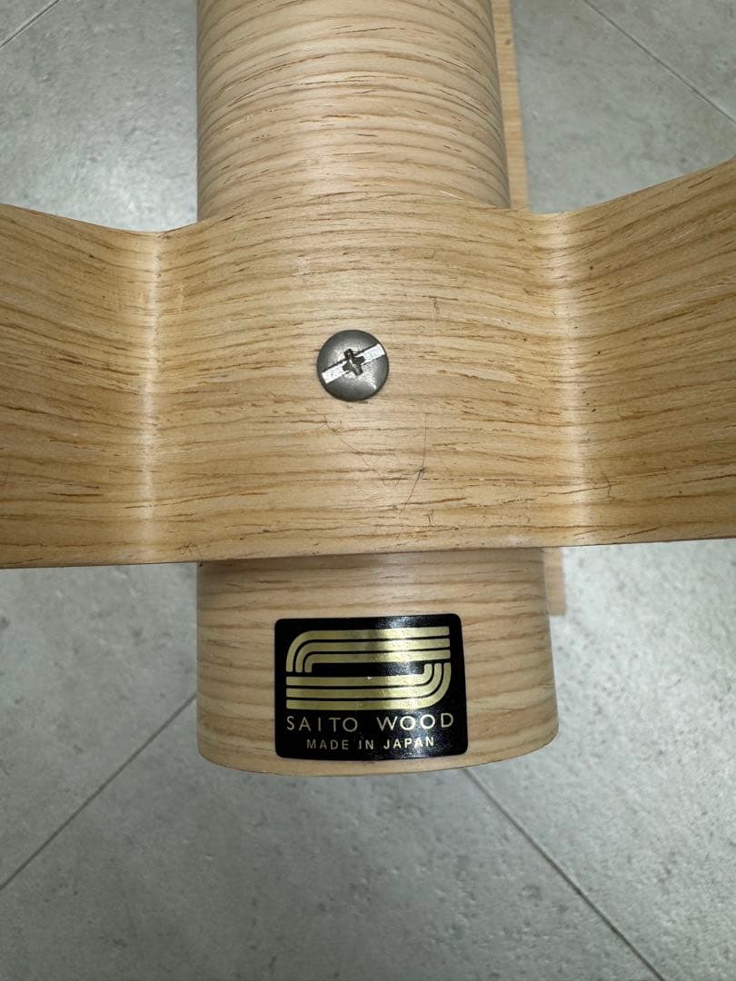 ＼美品／サイトーウッド　ナチュラルウッド マガジンラック