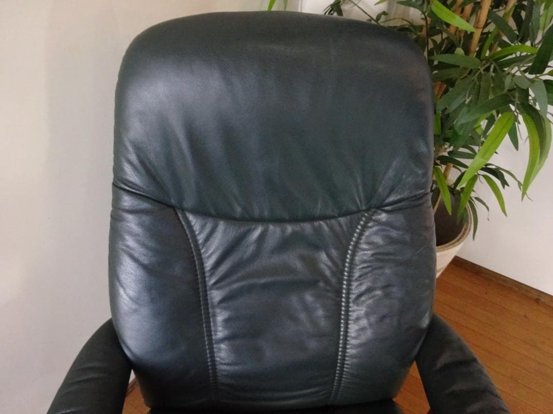 エコーネス　コンサル　ストレスレスチェア　オットマン付　リクライニング　北欧