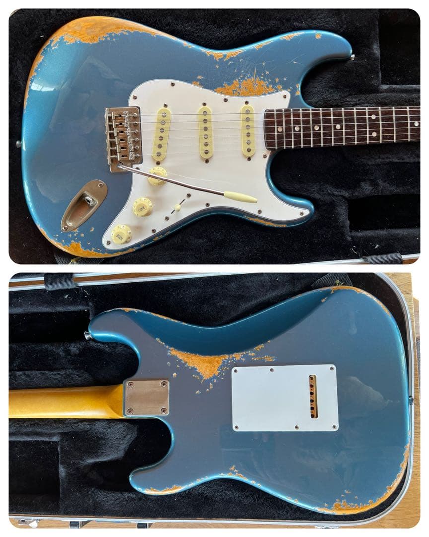 ハードレリック '62ストラトタイプアルダーボディ/アルニコPU / L.P.B