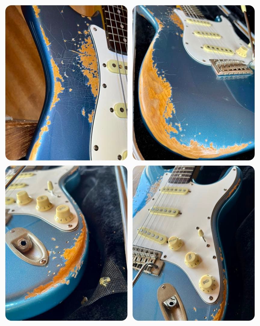 ハードレリック '62ストラトタイプアルダーボディ/アルニコPU / L.P.B