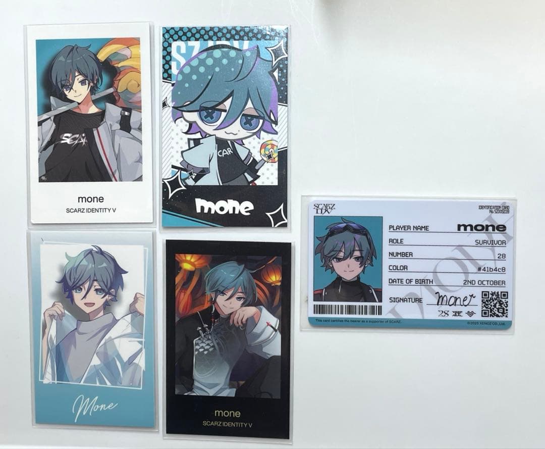 SCARZ 第五人格 もねいろ もね トレカ 5点セット - メルカリ
